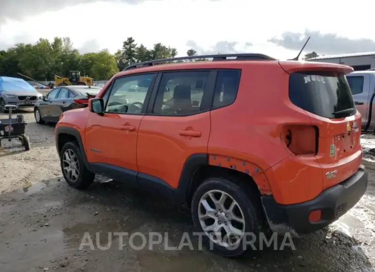 JEEP RENEGADE L 2017 vin ZACCJBBB9HPG31629 from auto auction Copart