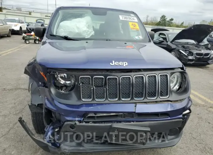 JEEP RENEGADE S 2020 vin ZACNJBAB3LPL19824 from auto auction Copart