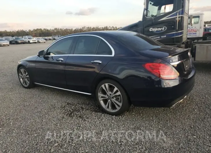 MERCEDES-BENZ C 300 2018 vin WDDWF4JB4JR391124 from auto auction Copart