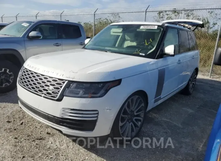 LAND ROVER RANGE ROVE 2021 vin SALGS2RU2MA422094 from auto auction Copart