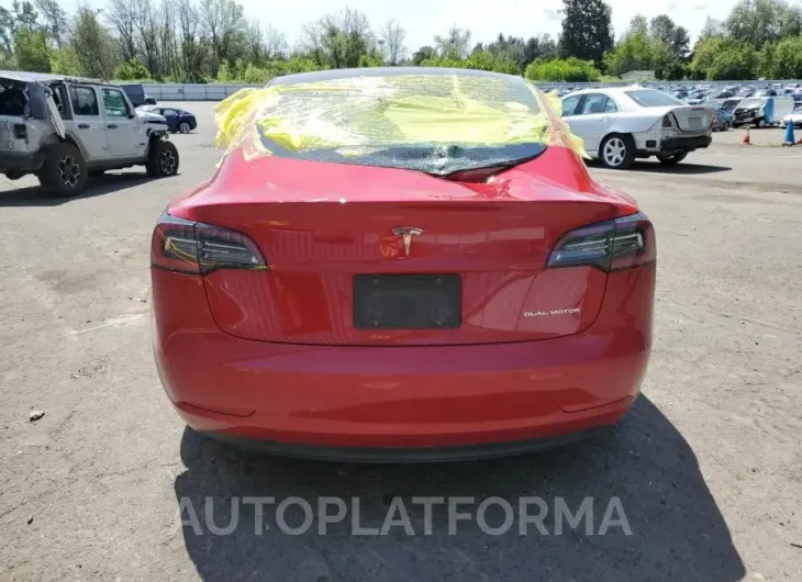 TESLA MODEL 3 2022 vin 5YJ3E1EB0NF128133 from auto auction Copart