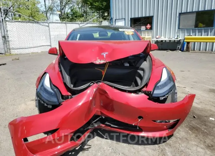 TESLA MODEL 3 2022 vin 5YJ3E1EB0NF128133 from auto auction Copart