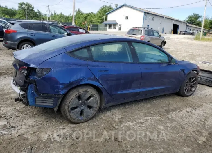 TESLA MODEL 3 2022 vin 5YJ3E1EB0NF173279 from auto auction Copart