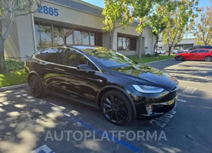 TESLA MODEL X 2021 vin 5YJXCDE27MF321497 from auto auction Copart