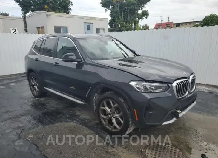 BMW X3 SDRIVE3 2024 vin 5UX43DP04R9U52871 from auto auction Copart