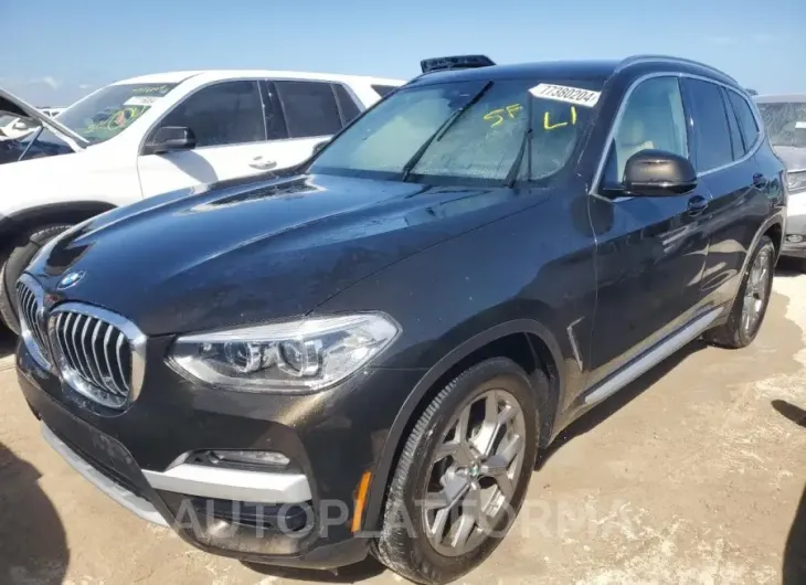 BMW X3 XDRIVE3 2020 vin 5UXTY5C00LLT36487 from auto auction Copart