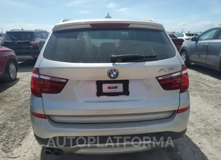 BMW X3 XDRIVE2 2016 vin 5UXWX9C55G0D88162 from auto auction Copart