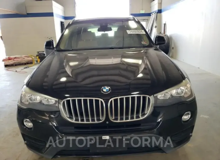 BMW X3 SDRIVE2 2017 vin 5UXWZ7C34H0X43236 from auto auction Copart