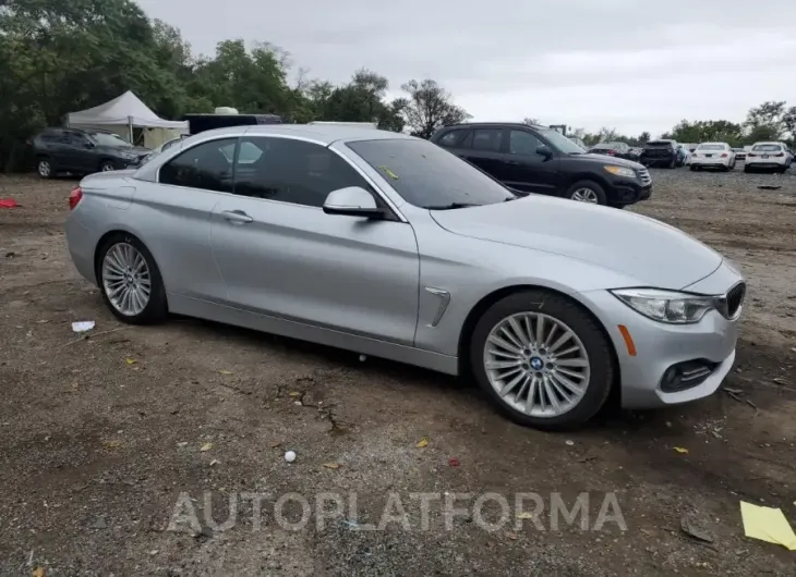 BMW 428 I 2015 vin WBA3V5C51FP753682 from auto auction Copart