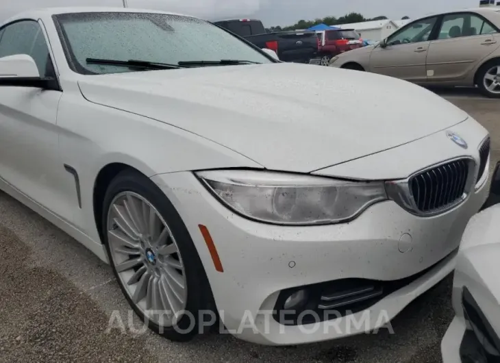 BMW 428 I 2015 vin WBA3V5C54FP753854 from auto auction Copart