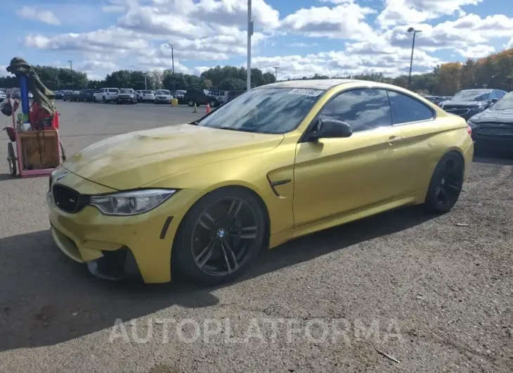 BMW M4 2015 vin WBS3R9C55FK330009 from auto auction Copart