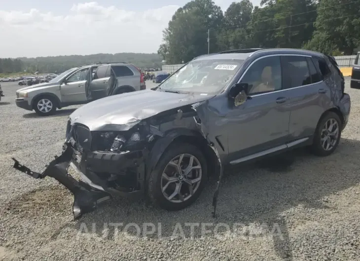 BMW X3 XDRIVE3 2023 vin WBX57DP09PN244339 from auto auction Copart