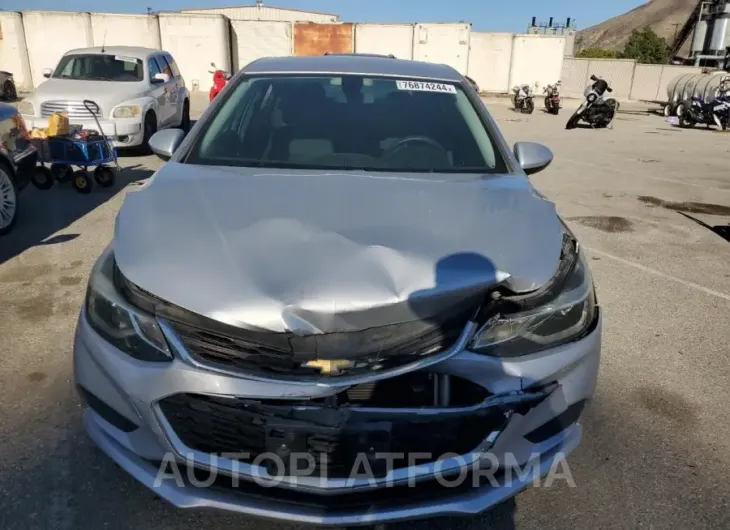 CHEVROLET CRUZE LT 2016 vin 1G1BE5SM7G7300541 from auto auction Copart