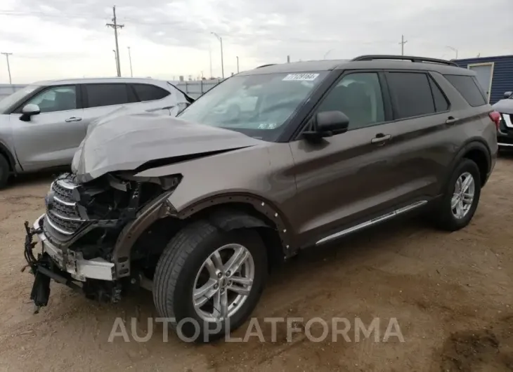 FORD EXPLORER X 2021 vin 1FMSK8DH3MGA38171 from auto auction Copart