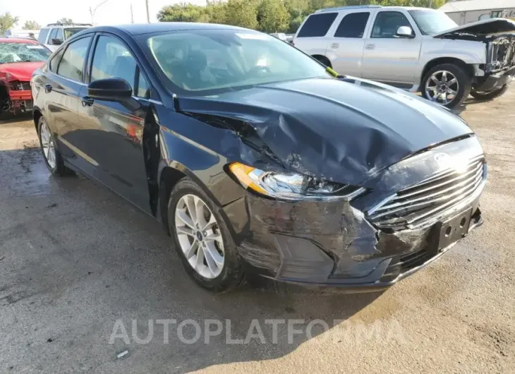 FORD FUSION SE 2020 vin 3FA6P0HD3LR257418 from auto auction Copart