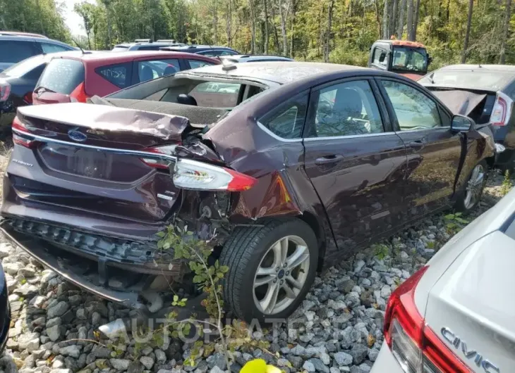 FORD FUSION SE 2018 vin 3FA6P0HD8JR178601 from auto auction Copart