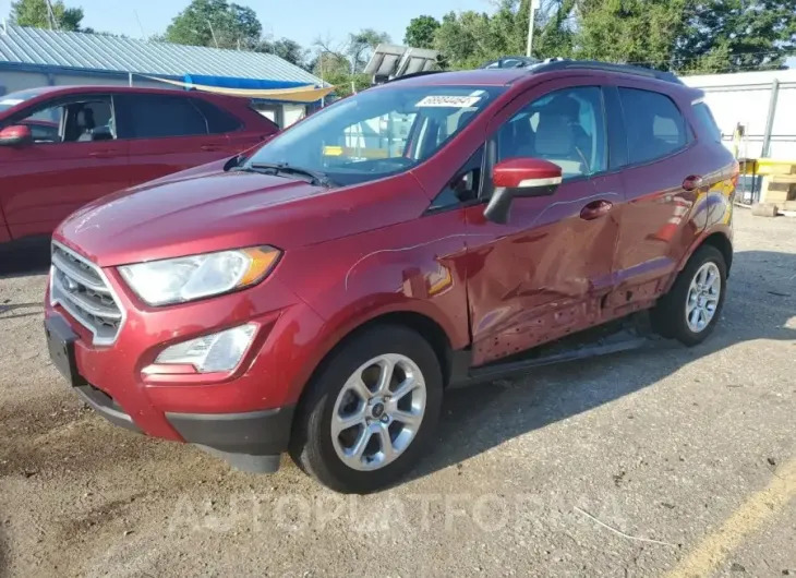 FORD ECOSPORT S 2018 vin MAJ3P1TE8JC230543 from auto auction Copart