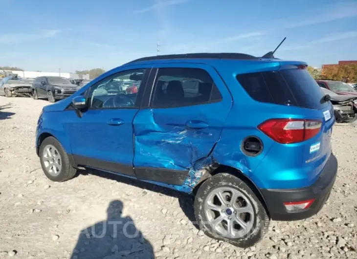 FORD ECOSPORT S 2019 vin MAJ6S3GLXKC263402 from auto auction Copart