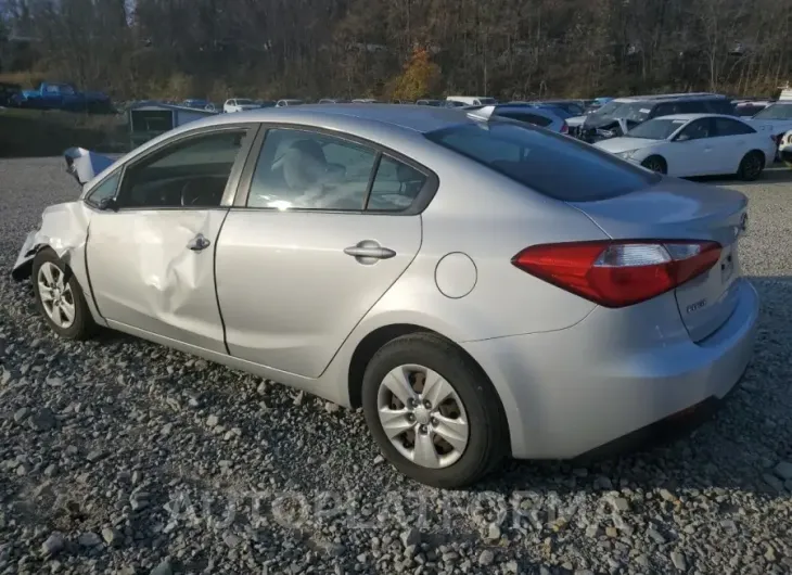 KIA FORTE LX 2015 vin KNAFK4A67F5421916 from auto auction Copart