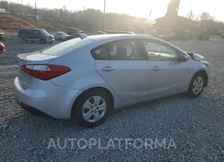 KIA FORTE LX 2015 vin KNAFK4A67F5421916 from auto auction Copart