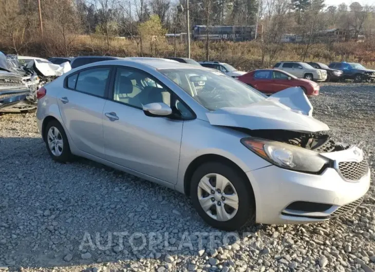 KIA FORTE LX 2015 vin KNAFK4A67F5421916 from auto auction Copart