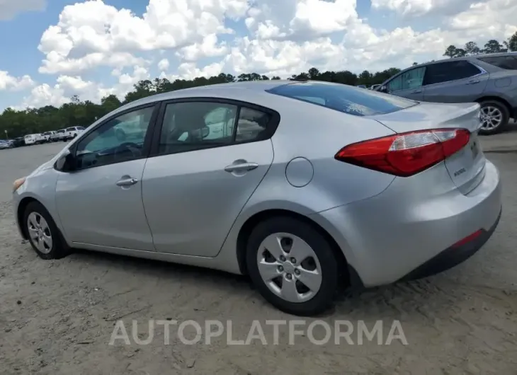 KIA FORTE LX 2015 vin KNAFK4A6XF5270490 from auto auction Copart