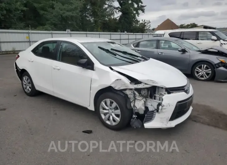 TOYOTA COROLLA L 2016 vin 2T1BURHE1GC593286 from auto auction Copart