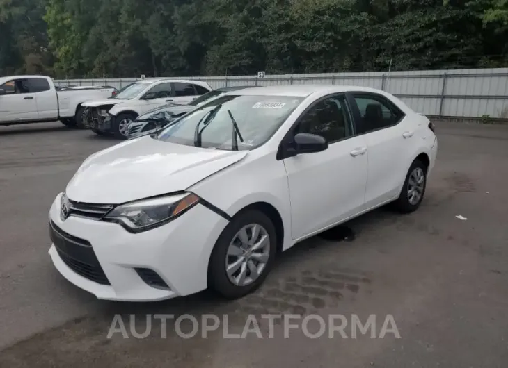 TOYOTA COROLLA L 2016 vin 2T1BURHE1GC593286 from auto auction Copart