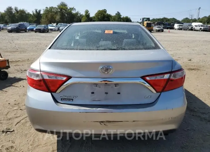 TOYOTA CAMRY LE 2016 vin 4T4BF1FK0GR542161 from auto auction Copart