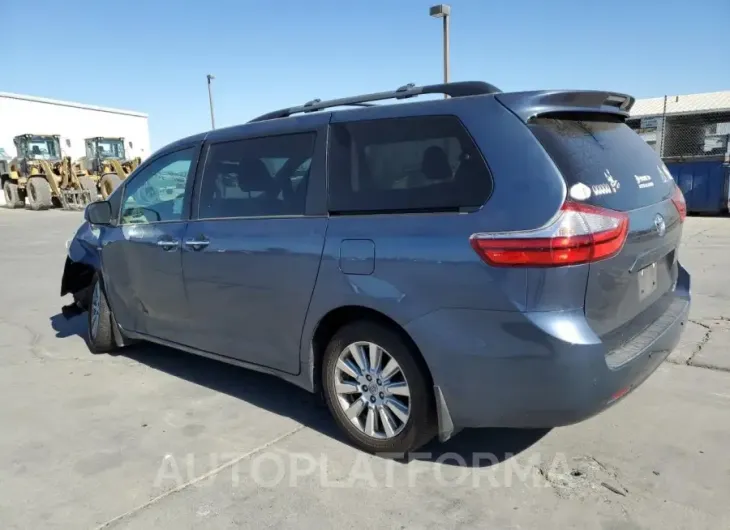 TOYOTA SIENNA XLE 2017 vin 5TDDZ3DCXHS157668 from auto auction Copart