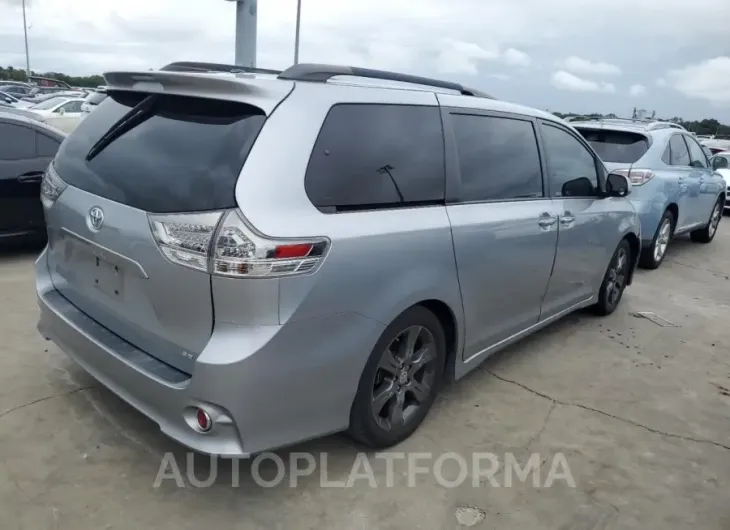 TOYOTA SIENNA SPO 2015 vin 5TDXK3DC1FS682360 from auto auction Copart