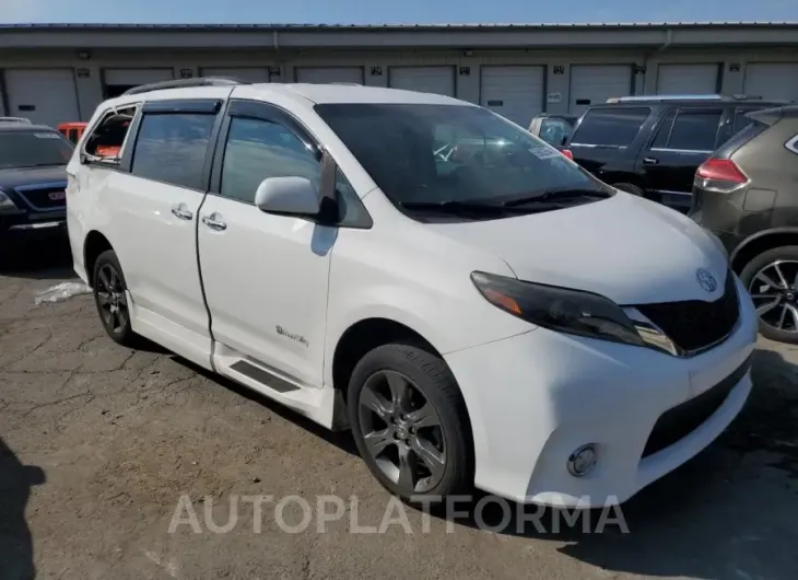 TOYOTA SIENNA SPO 2015 vin 5TDXK3DC7FS633437 from auto auction Copart