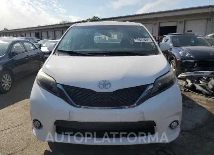 TOYOTA SIENNA SPO 2015 vin 5TDXK3DC7FS633437 from auto auction Copart