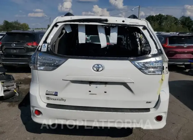 TOYOTA SIENNA SPO 2015 vin 5TDXK3DC7FS633437 from auto auction Copart