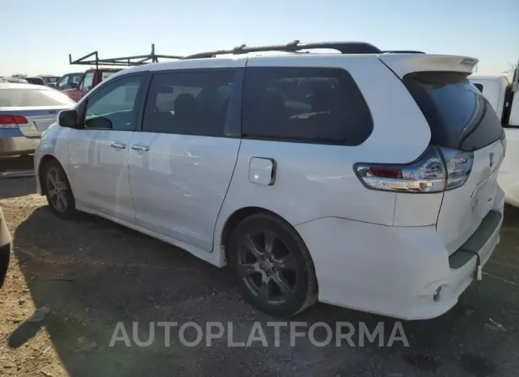 TOYOTA SIENNA SE 2017 vin 5TDXZ3DC0HS798101 from auto auction Copart