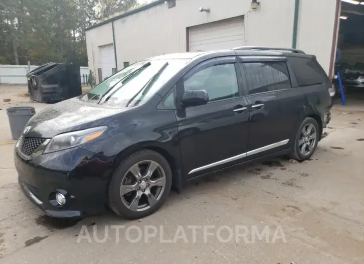 TOYOTA SIENNA SE 2017 vin 5TDXZ3DC7HS868113 from auto auction Copart