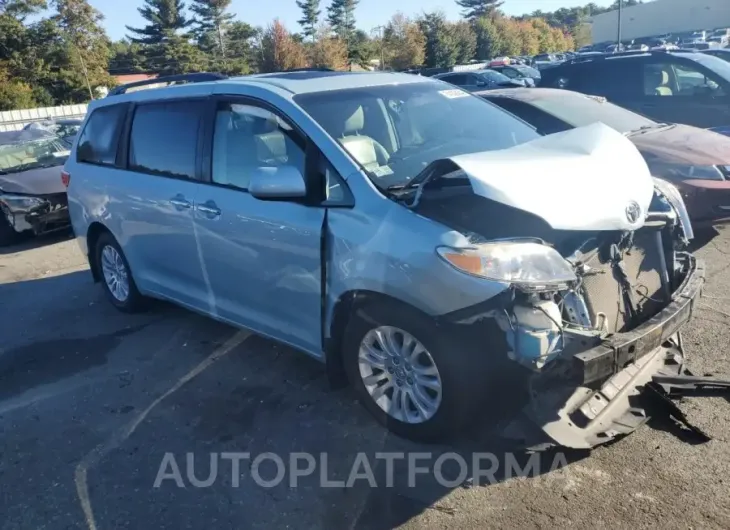 TOYOTA SIENNA XLE 2015 vin 5TDYK3DC6FS613491 from auto auction Copart