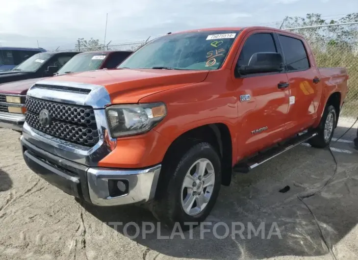 TOYOTA TUNDRA CRE 2018 vin 5TFEY5F15JX241802 from auto auction Copart