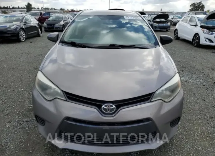 TOYOTA COROLLA L 2015 vin 5YFBURHE5FP218757 from auto auction Copart