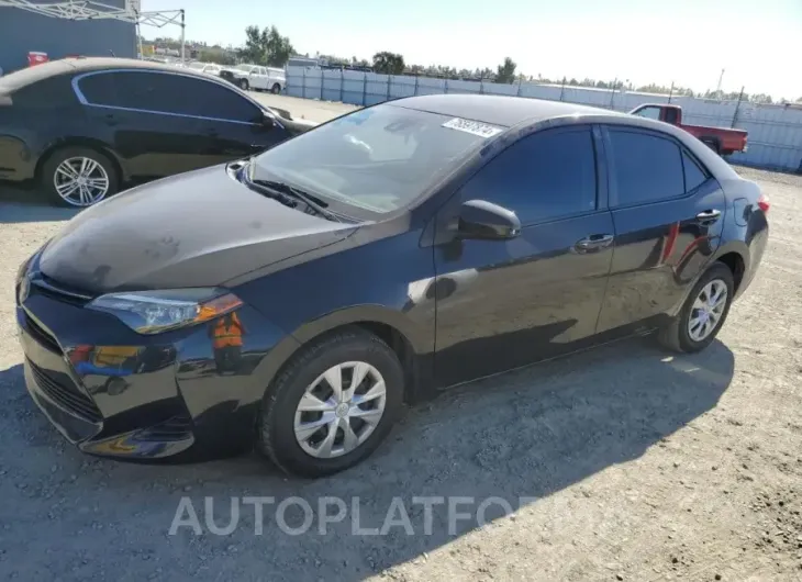 TOYOTA COROLLA L 2017 vin 5YFBURHEXHP698412 from auto auction Copart