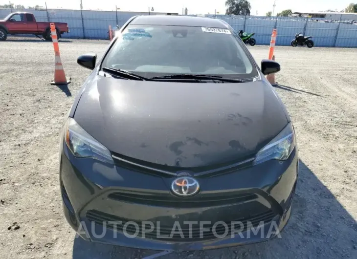 TOYOTA COROLLA L 2017 vin 5YFBURHEXHP698412 from auto auction Copart