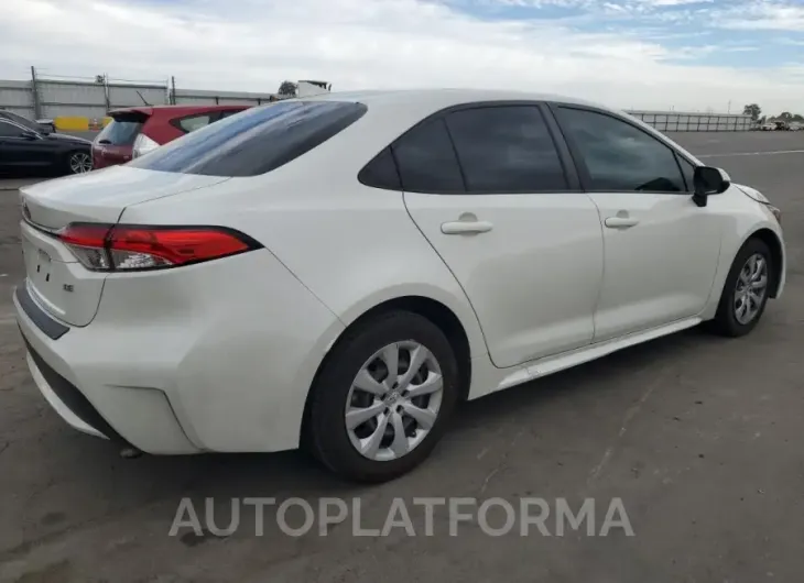 TOYOTA COROLLA LE 2021 vin JTDEPMAE3MJ131832 from auto auction Copart