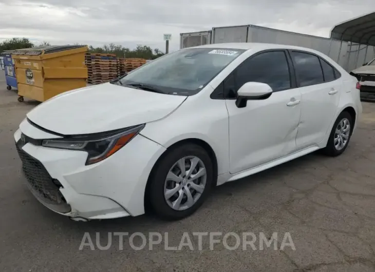 TOYOTA COROLLA LE 2021 vin JTDEPMAE3MJ131832 from auto auction Copart