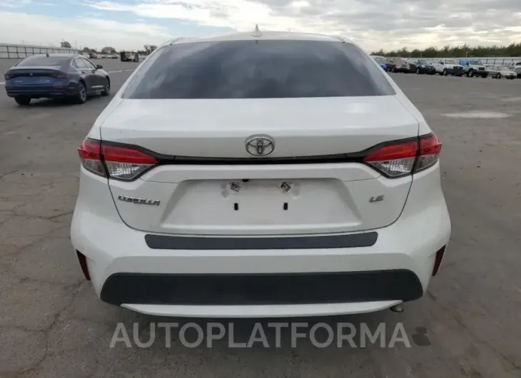 TOYOTA COROLLA LE 2021 vin JTDEPMAE3MJ131832 from auto auction Copart