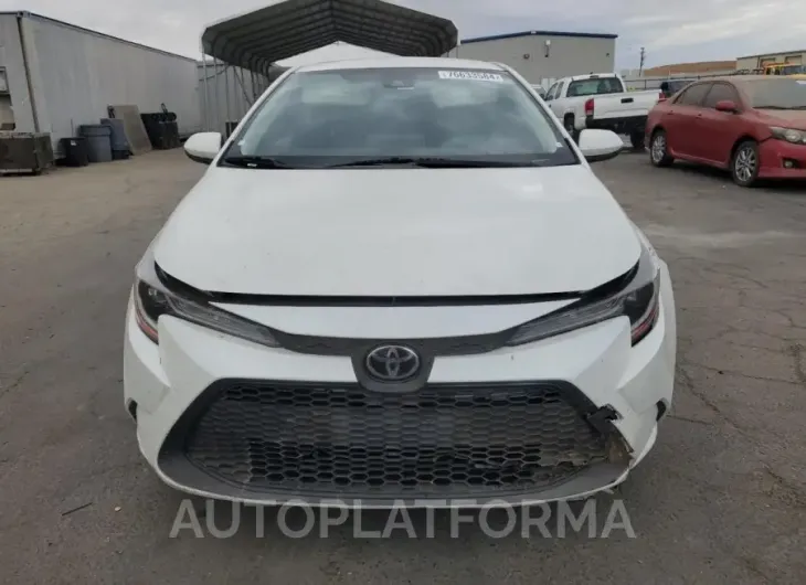 TOYOTA COROLLA LE 2021 vin JTDEPMAE3MJ131832 from auto auction Copart