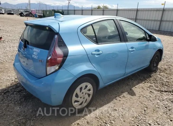 TOYOTA Prius c 2016 vin JTDKDTB34G1136870 from auto auction Copart