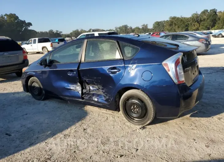 TOYOTA PRIUS 2015 vin JTDKN3DU4F1905630 from auto auction Copart