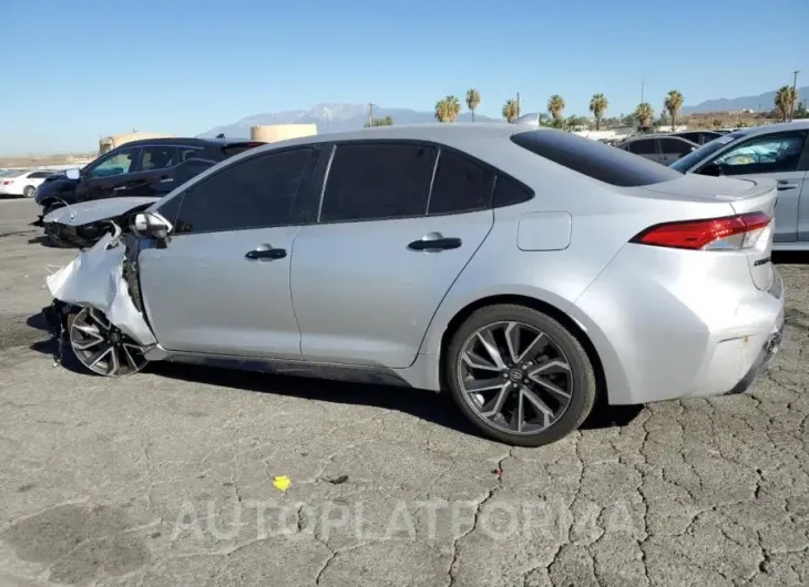 TOYOTA COROLLA SE 2022 vin JTDS4MCE0NJ082468 from auto auction Copart