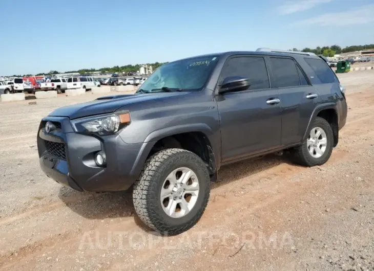 TOYOTA 4RUNNER SR 2016 vin JTEZU5JR1G5121196 from auto auction Copart