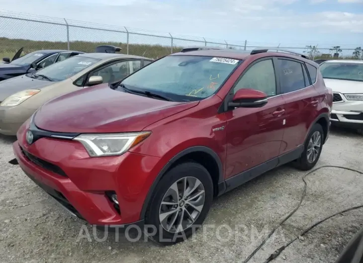 TOYOTA RAV4 HV LE 2018 vin JTMRJREV9JD230871 from auto auction Copart